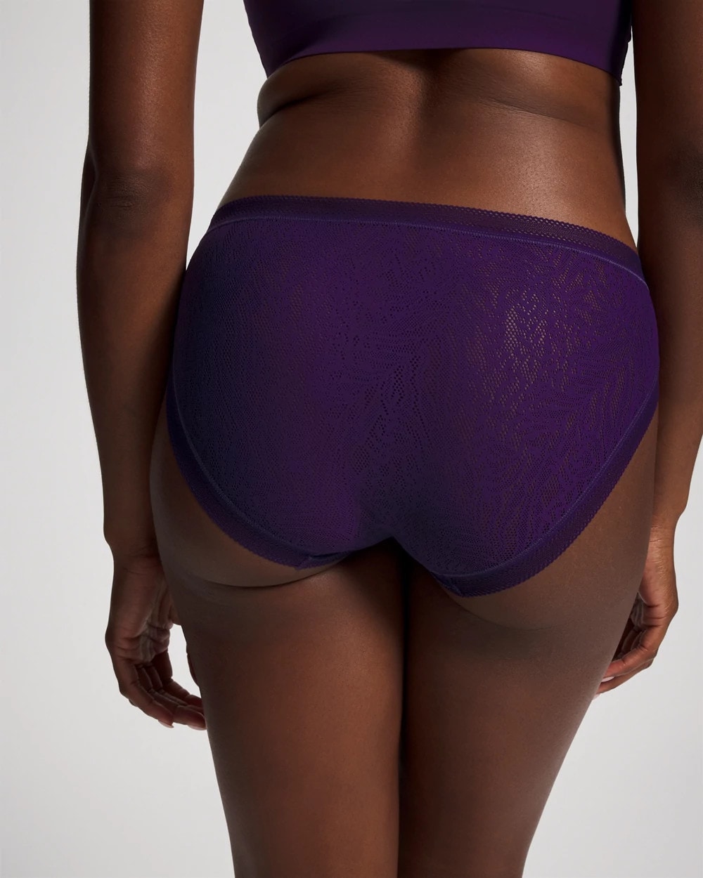 Soma Hipster Panty with Stretch Lace