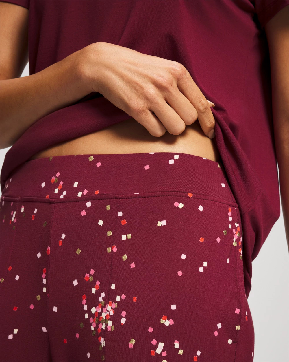 Packaged Short-Sleeve Pant Pajama Set