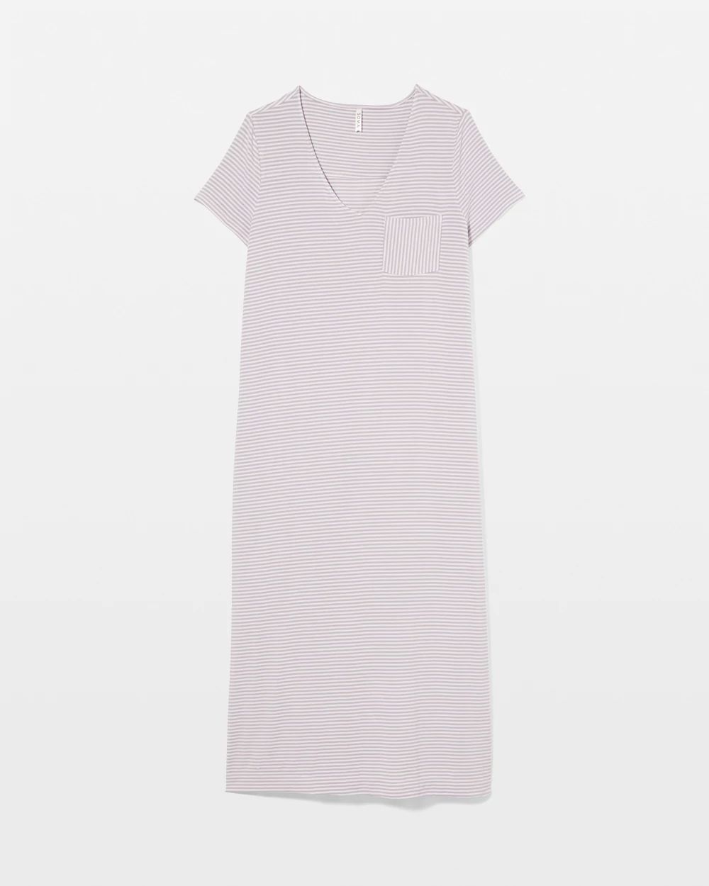 Cool Nights Short Sleeve Long Sleepshirt