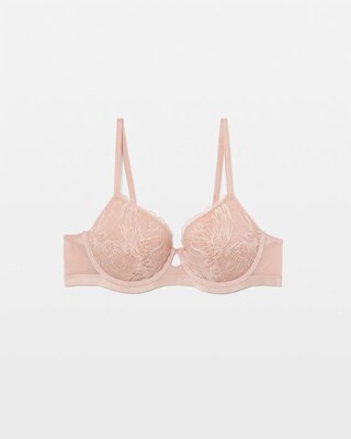 Perfect Coverage Bra with Lace click to view larger image.