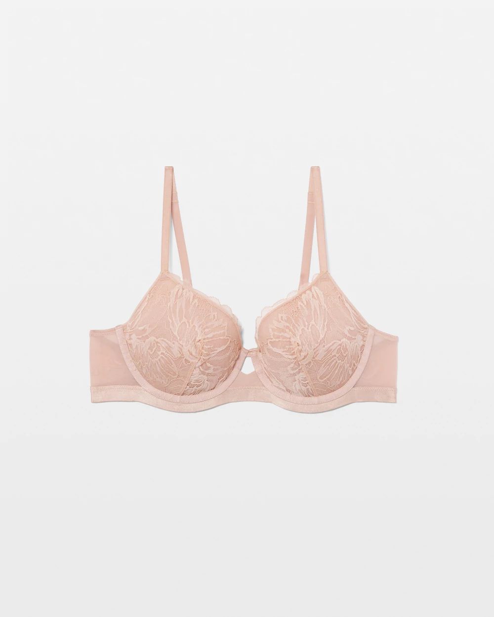 Lightly Lined Perfect Coverage Bra with Lace