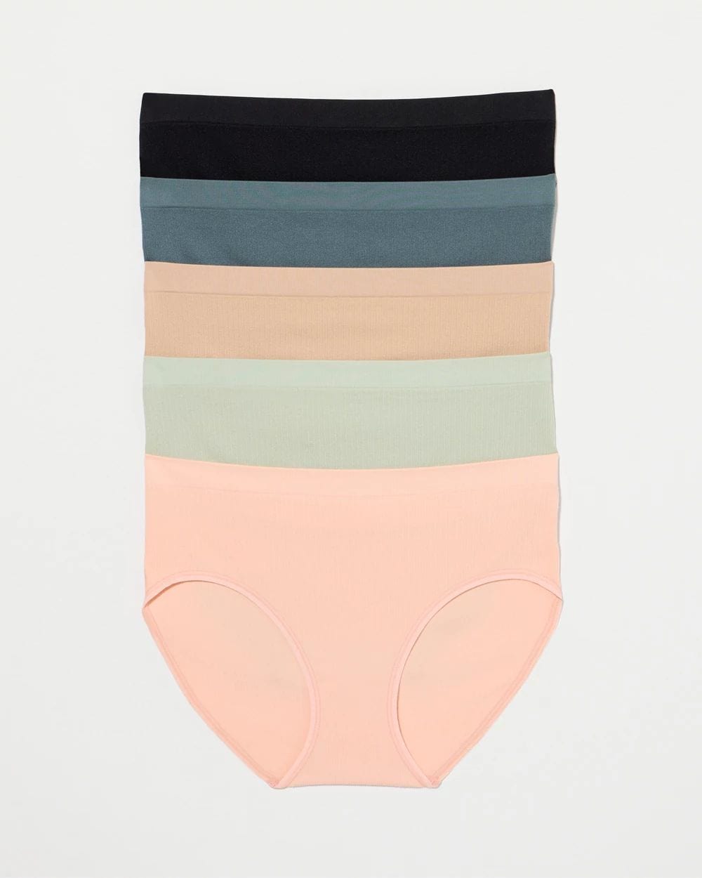 Rib Hipster Panty 5 Pack