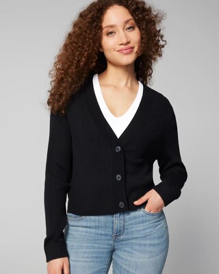 Ribbed Cardigan