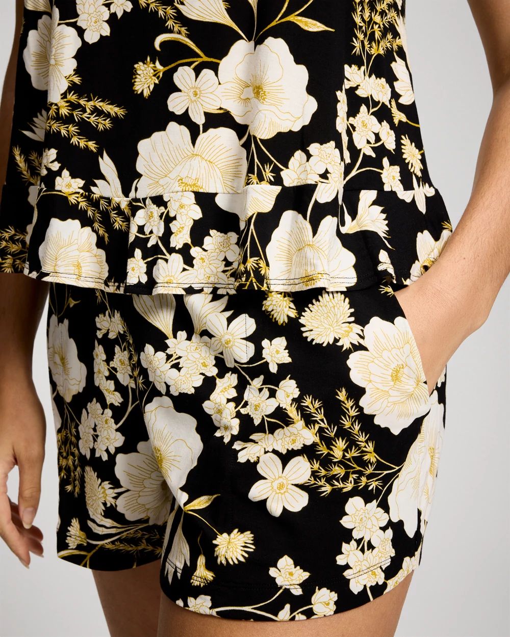 Ruffle Pajama Tank click to view larger image.