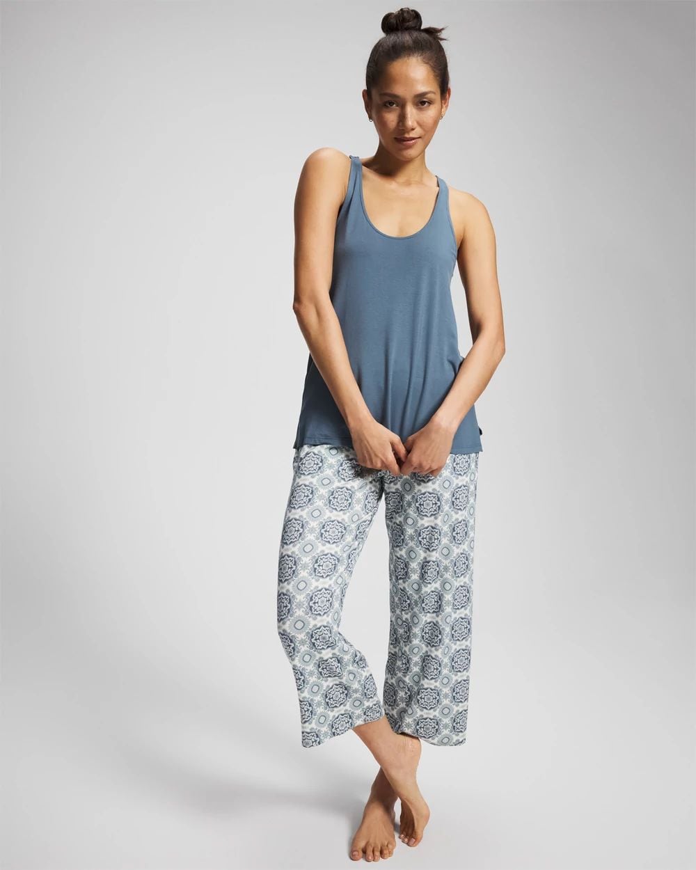 Tank + Crop Pants Pajama Set
