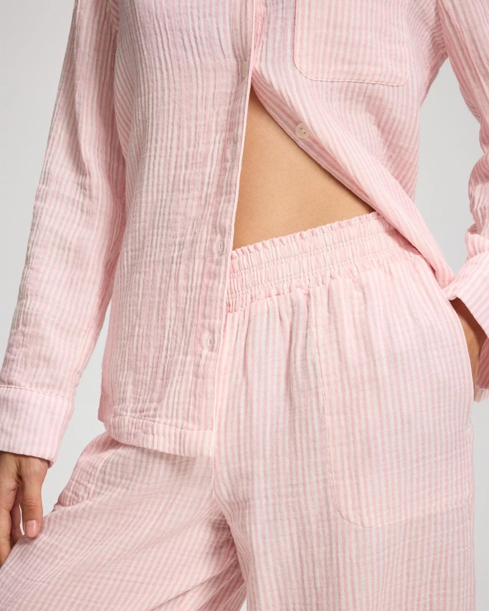 Cotton Gauze Pajama Pant click to view larger image.