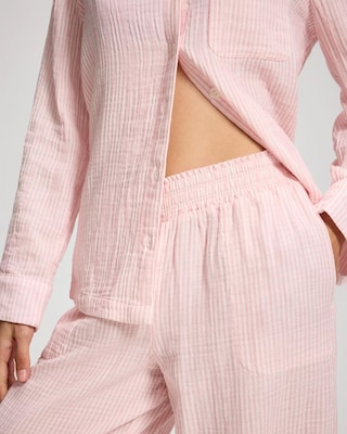 Cotton Gauze Pajama Pant click to view larger image.