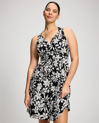 Cross Back Strap Bra Dress