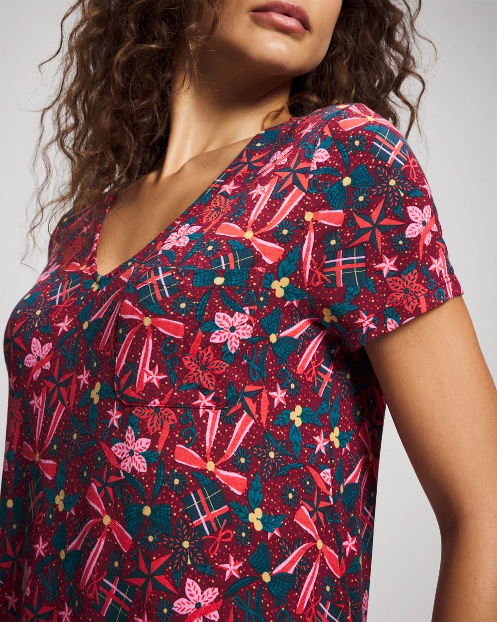 Cool Nights Short Sleeve Sleepshirt