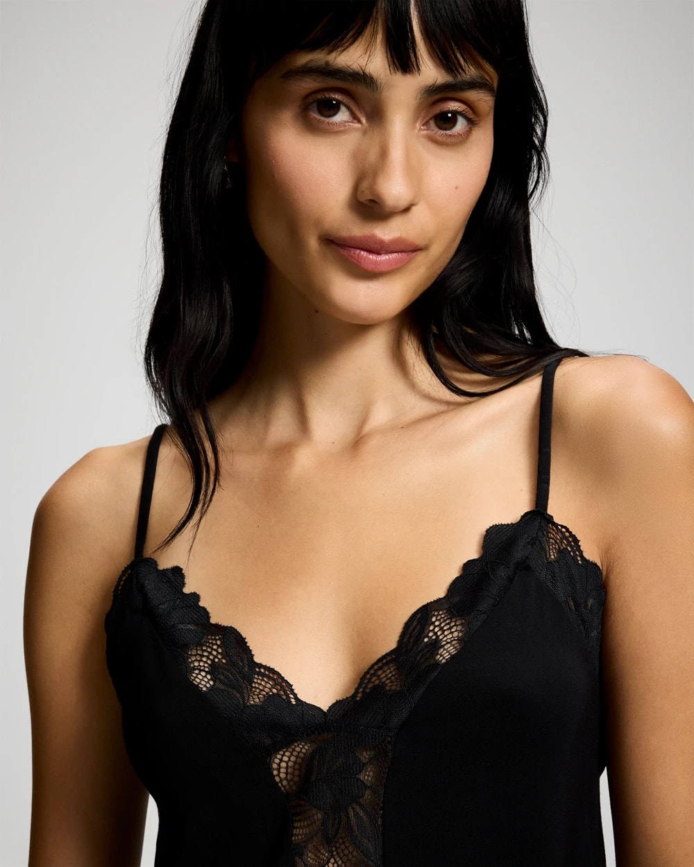 Bold Floral Lace Pajama Cami