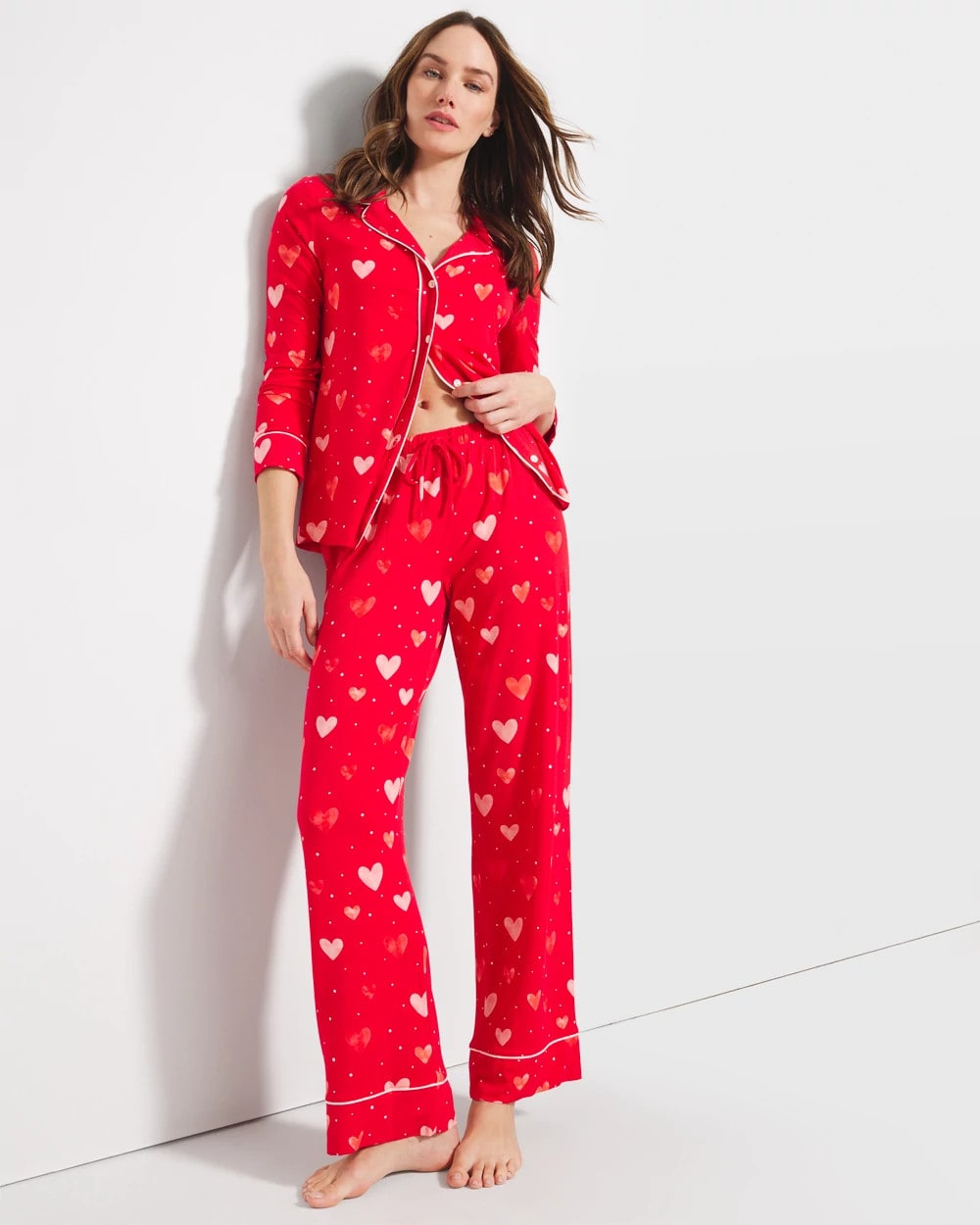 Printed Pajama Pants