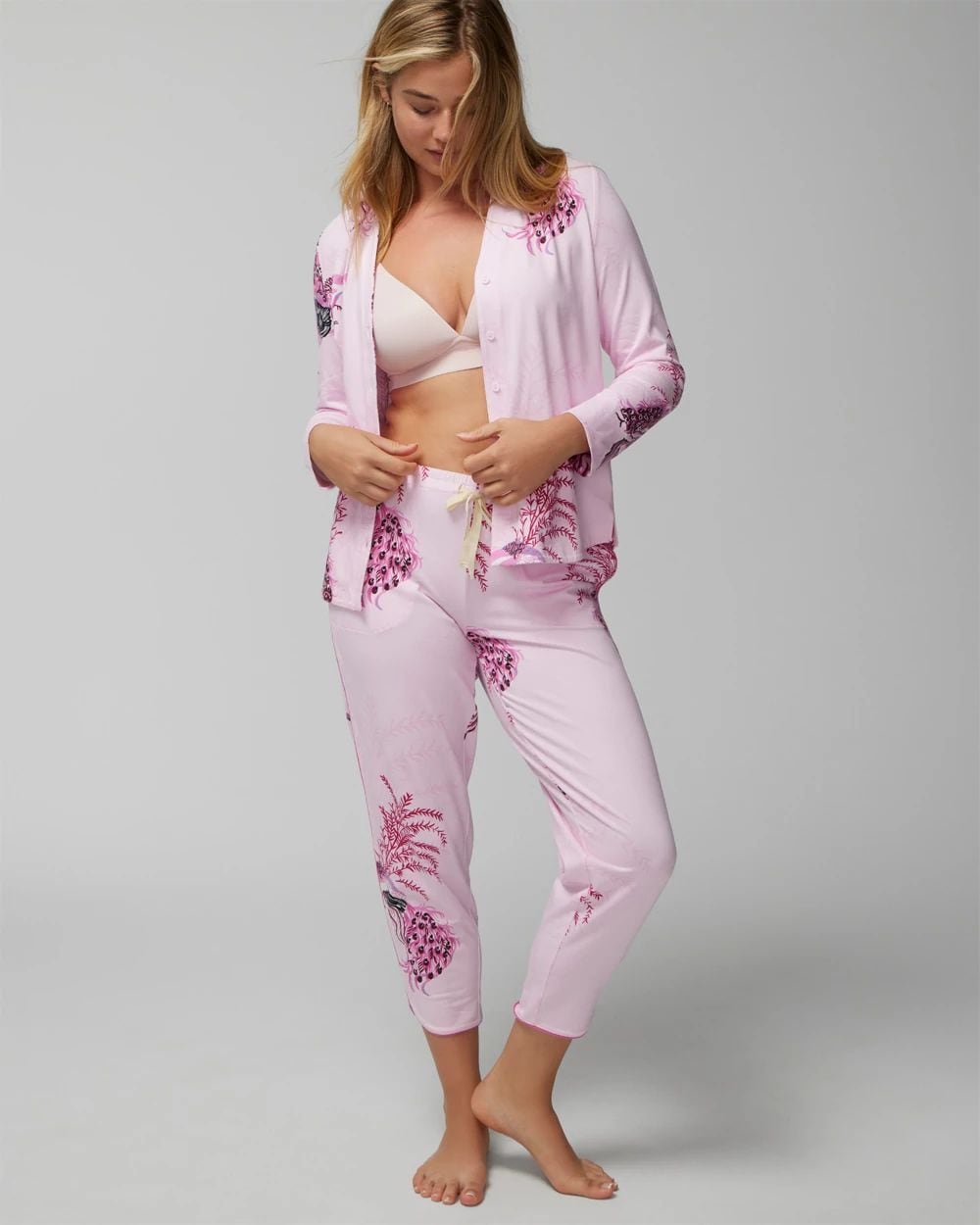 Long-Sleeve Pajama Top click to view larger image.