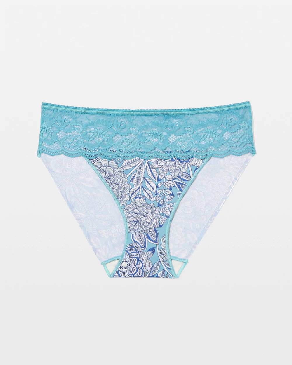 Vanishing Edge Hipster Panty with Lace