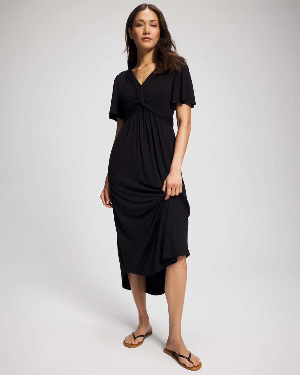 Soft Jersey Pamilla Midi Bra Dress