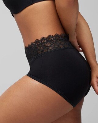 Brief Panty with Enchanting Lace click to view larger image.