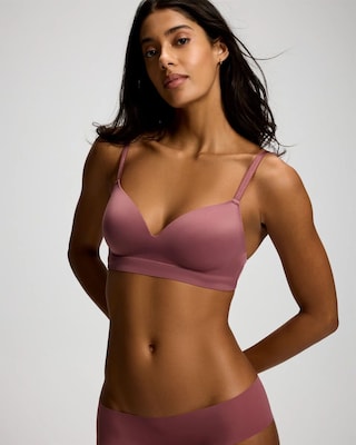 Luxe Wireless Bra with Lace Back