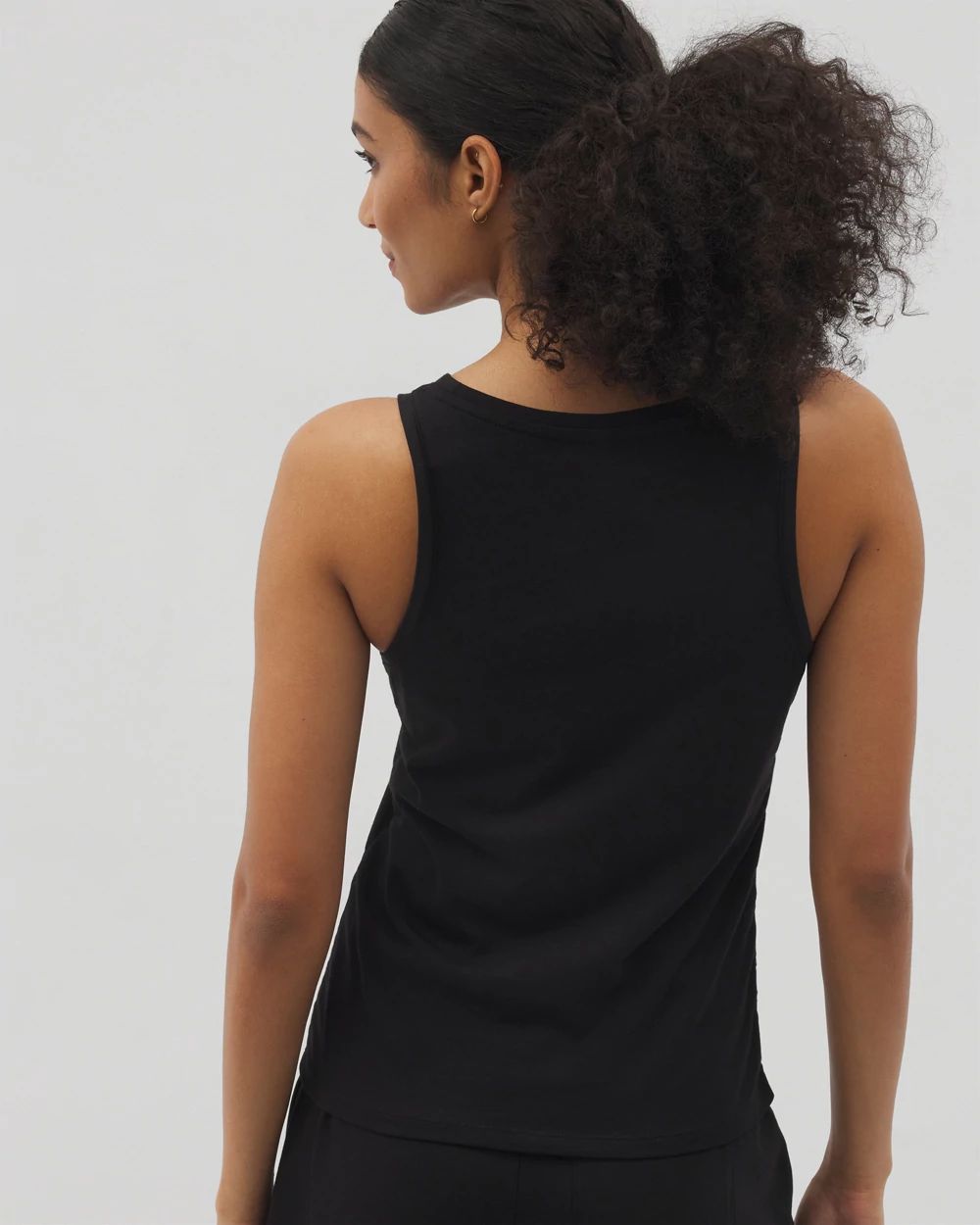 Most Loved Cotton Ruched Pajama Tank