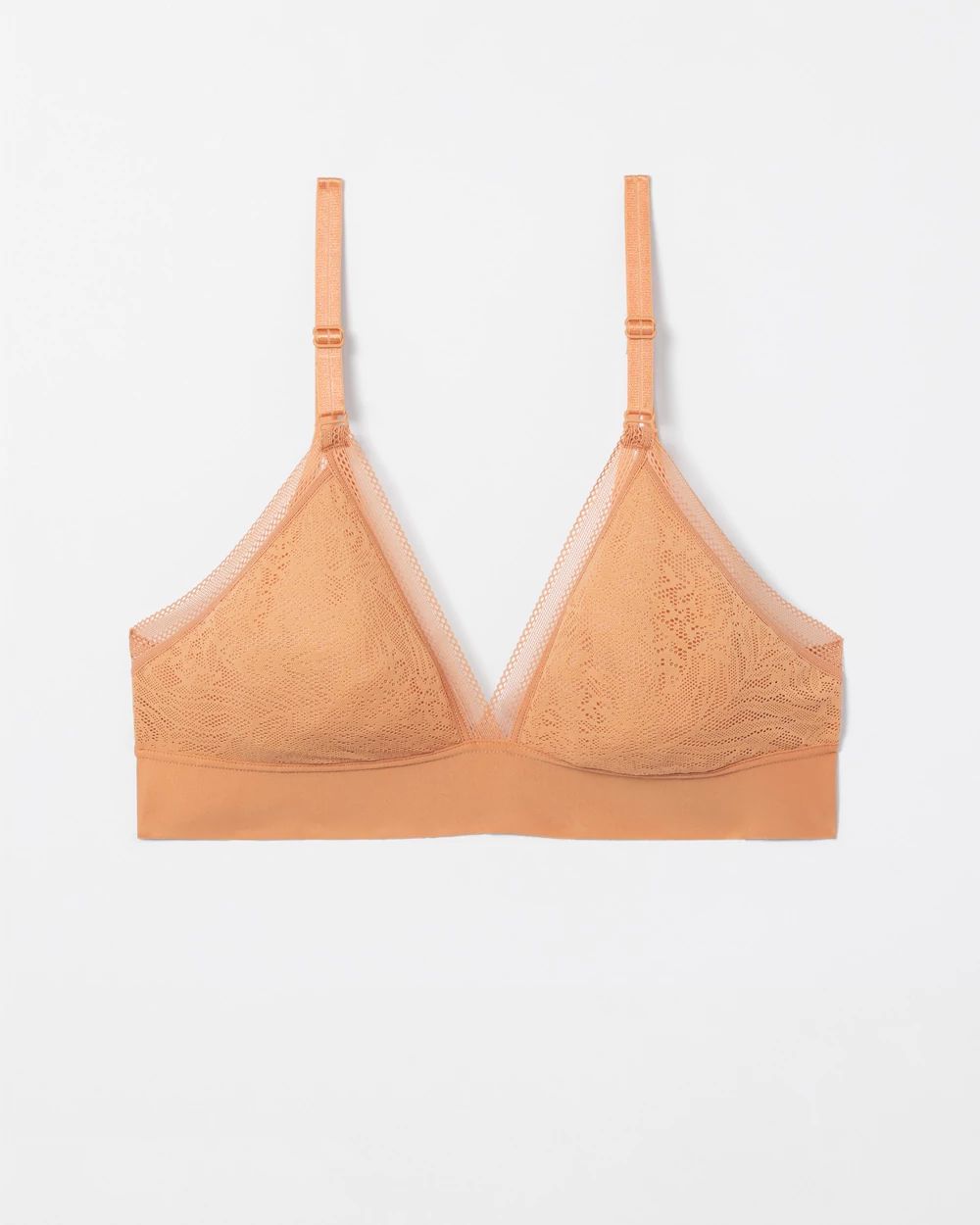 Triangle Bralette with Lace click to view larger image.