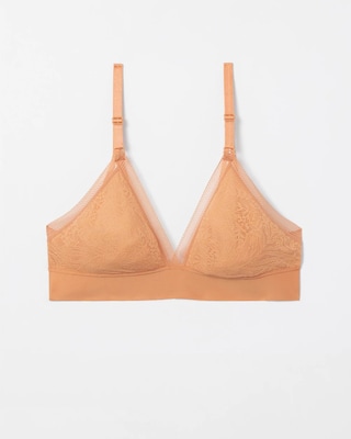 Triangle Bralette with Lace click to view larger image.