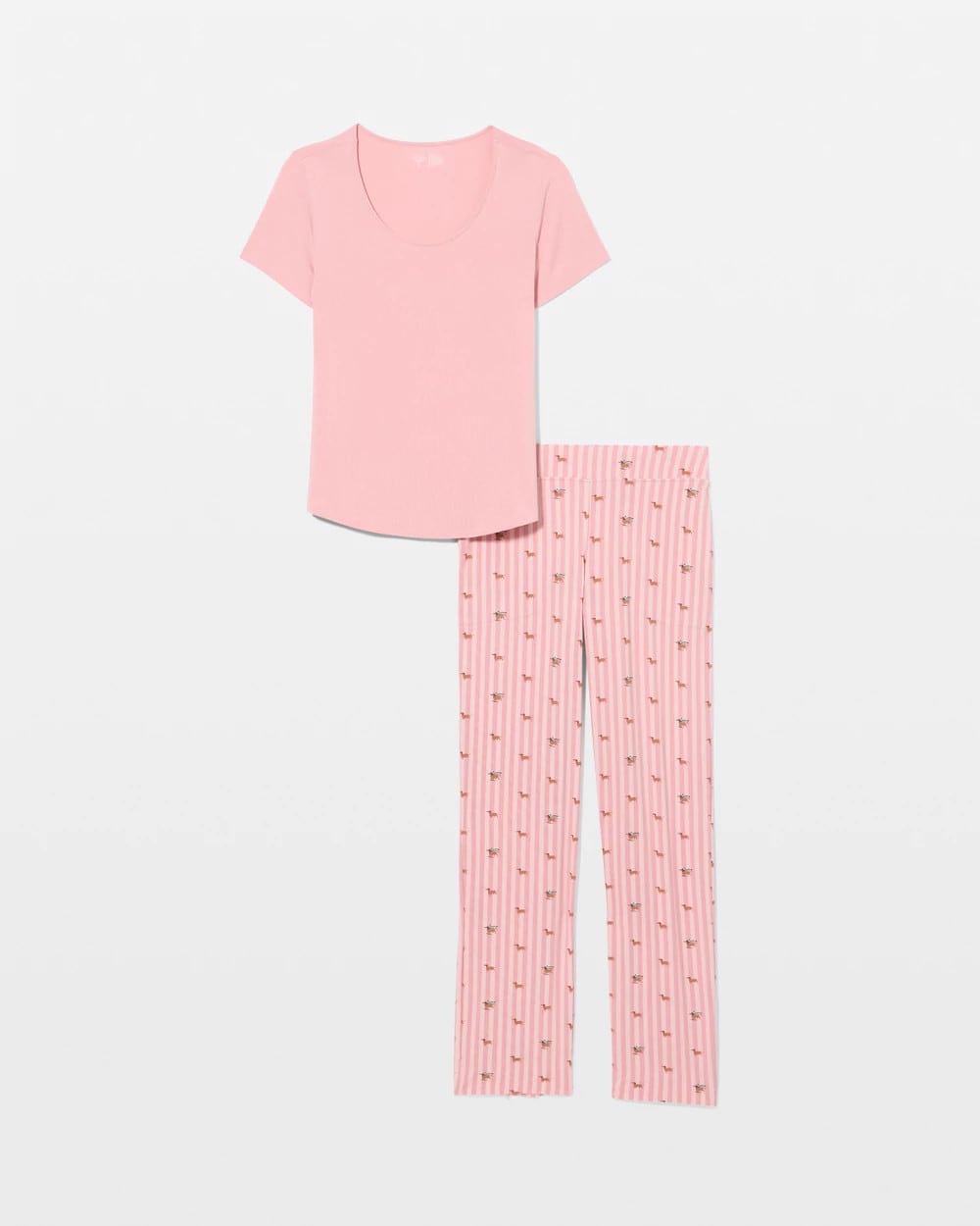 Packaged Short-Sleeve Pant Pajama Set