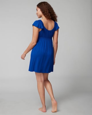 Smocked Neck Chemise click to view larger image.