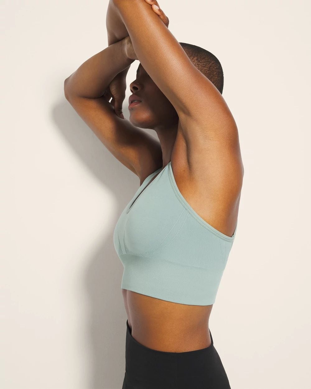Longline Bra with Strappy Back click to view larger image.