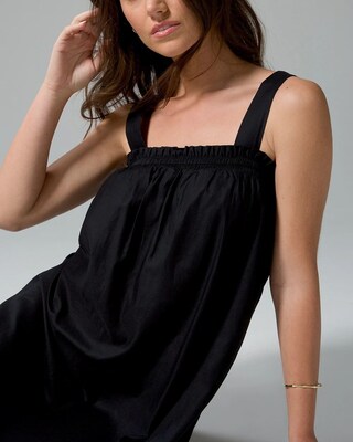 Cotton Tank Maxi Bra Dress click to view larger image.