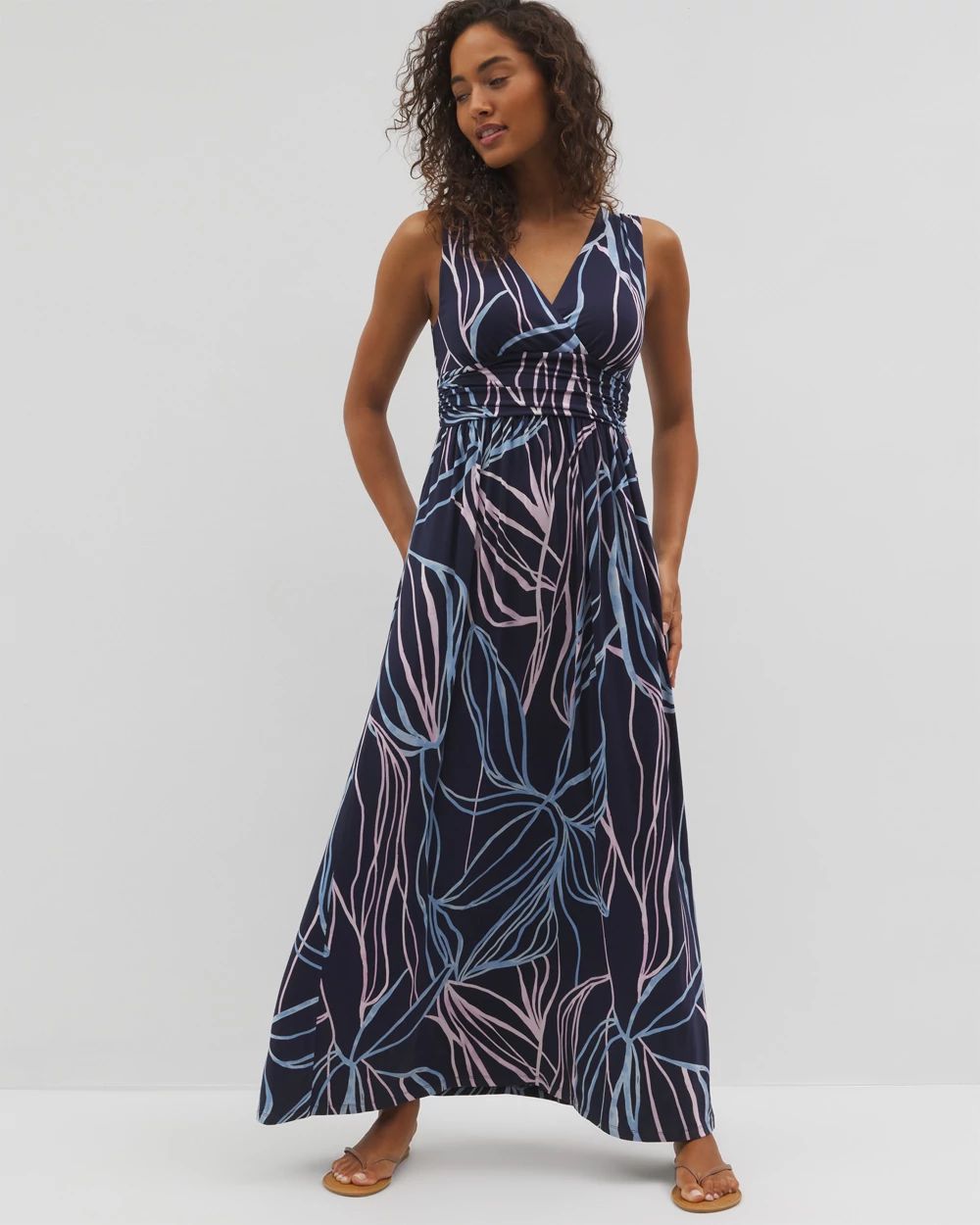 Soft Jersey Goddess Maxi Bra Dress