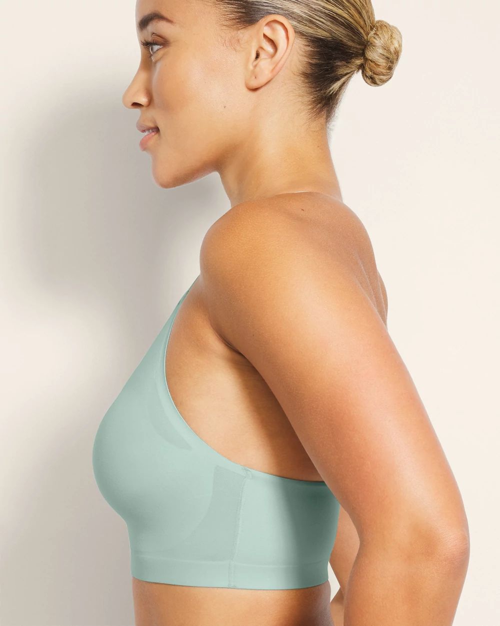 Enbliss Racerback Bralette with Lace Back
