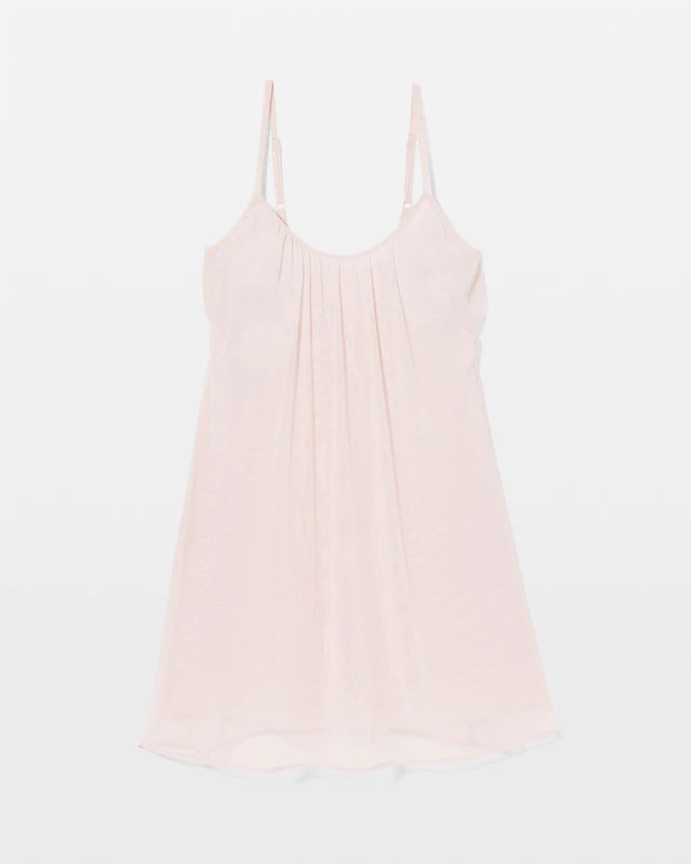Mesh Ruched Chemise