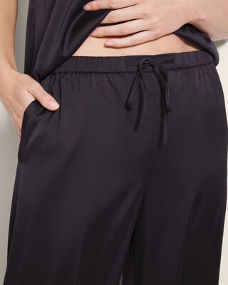 Wide-Leg Pajama Pants click to view larger image.