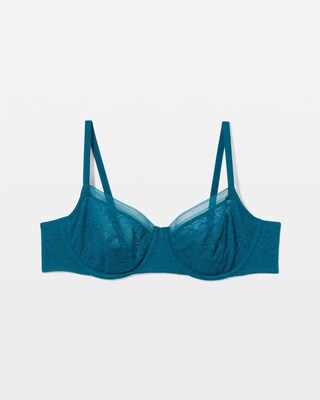Soma Unlined Balconette Bra with Stretch Lace click to view larger image.