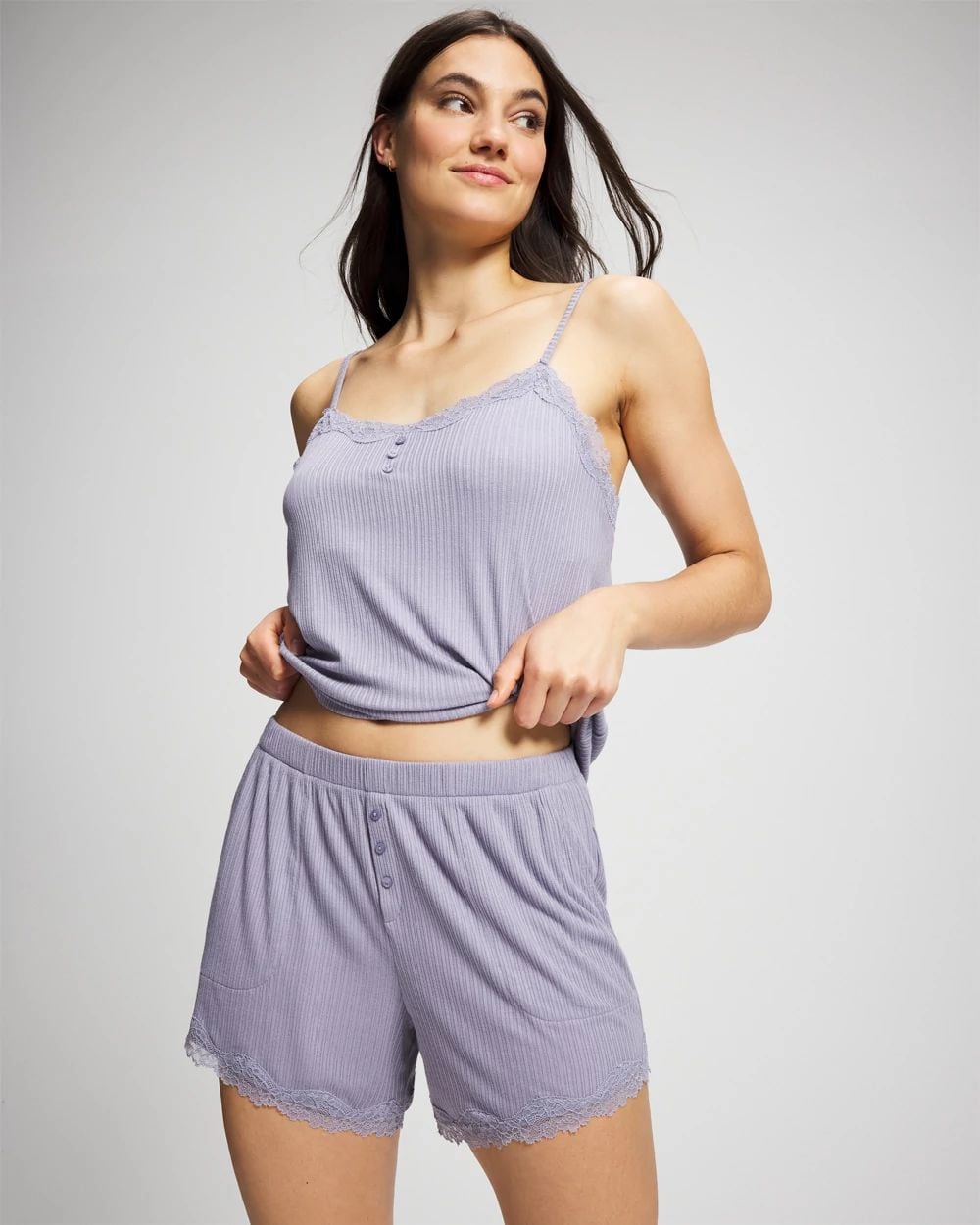 Cool Nights Pointelle Pajama Short