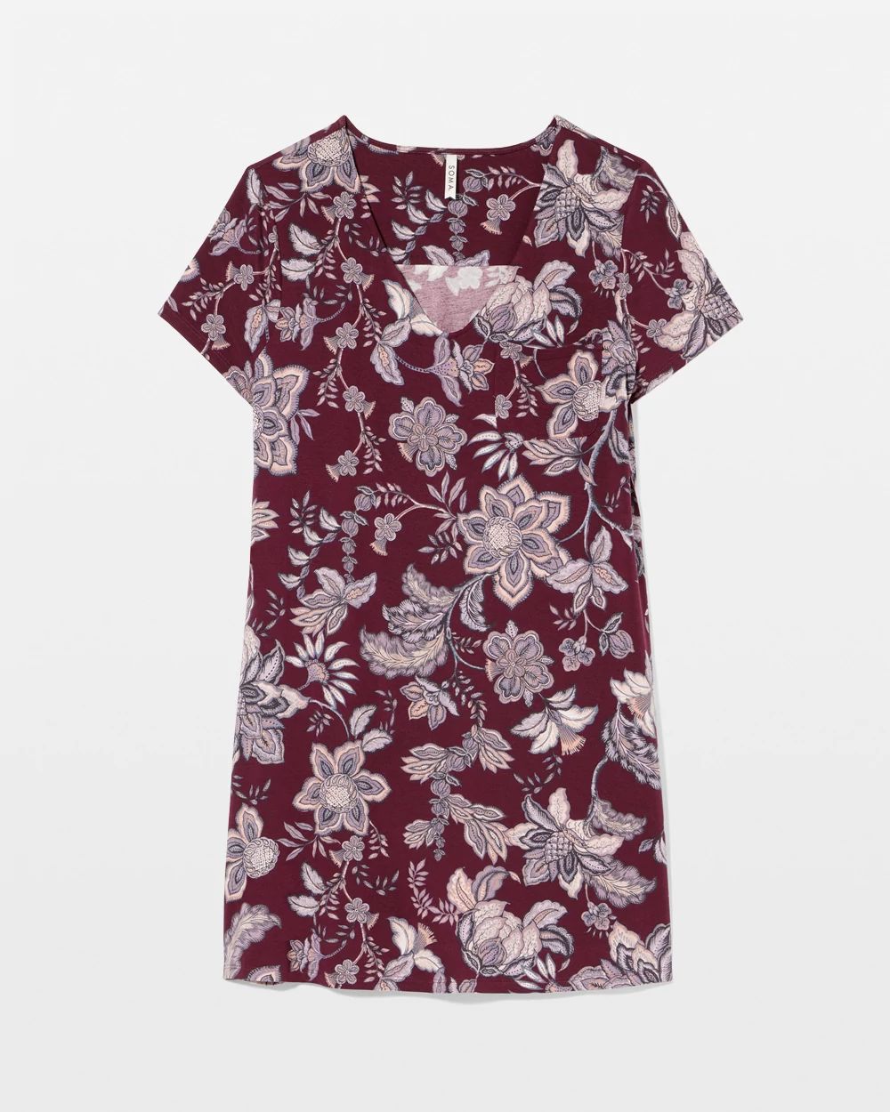 Short Sleeve Sleepshirt click to view larger image.