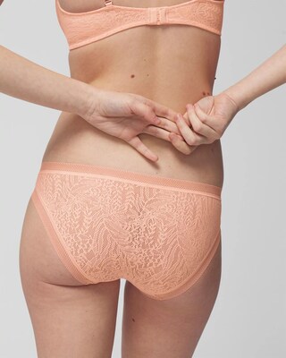 Soma Bikini Panty with Stretch Lace click to view larger image.