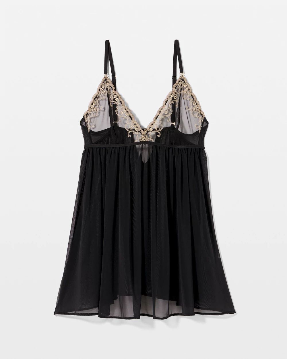 Venice Lace Babydoll Chemise click to view larger image.