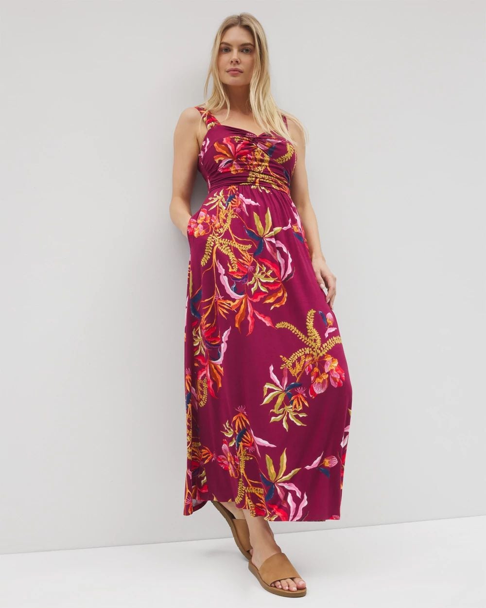Soft Jersey Bahia Maxi Bra Dress