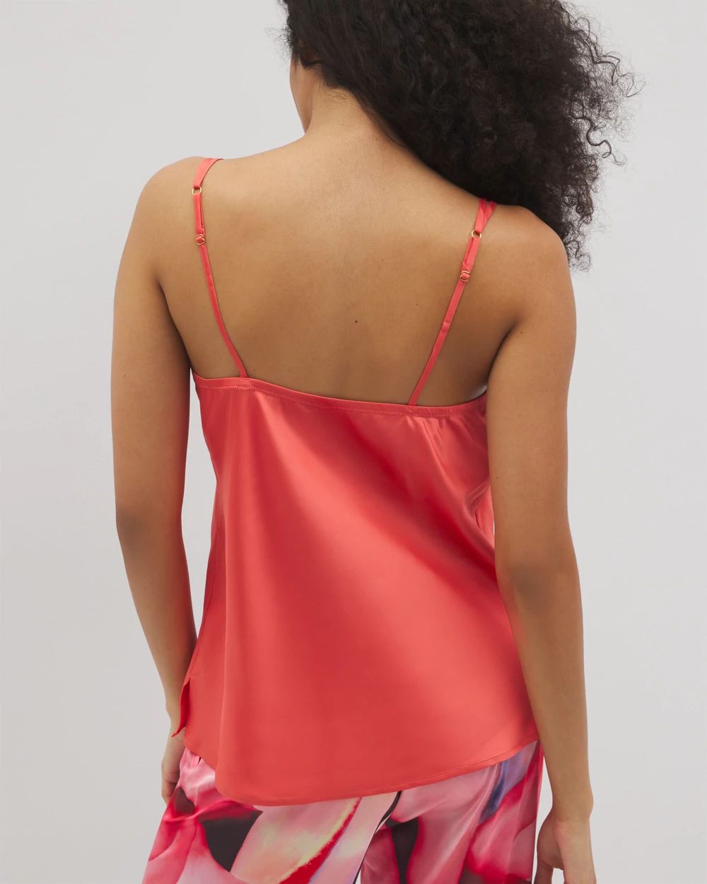 Satin Double Strap Pajama Cami