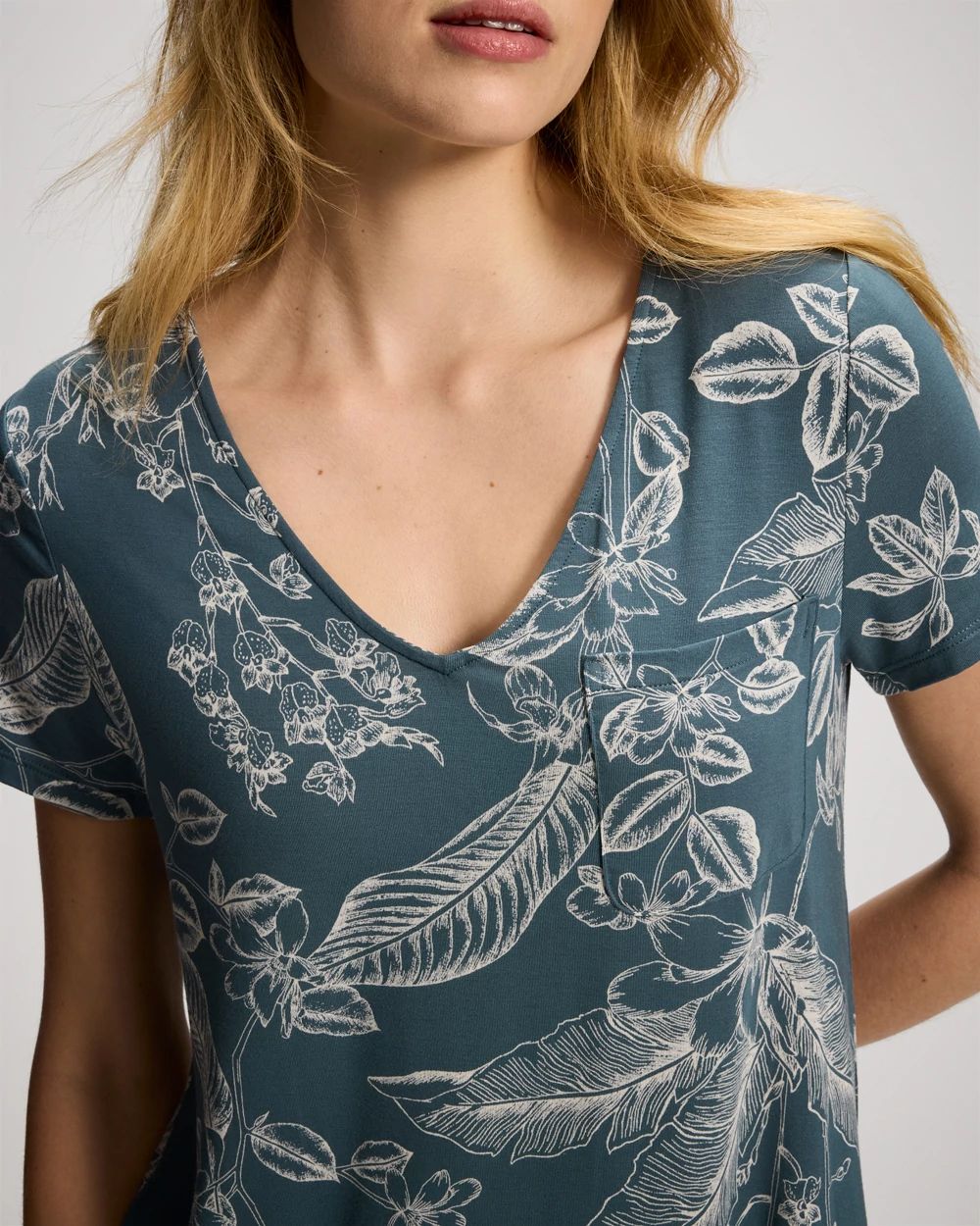 Short Sleeve Sleepshirt click to view larger image.