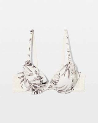 Embraceable Demi Bra with Lace Trim click to view larger image.