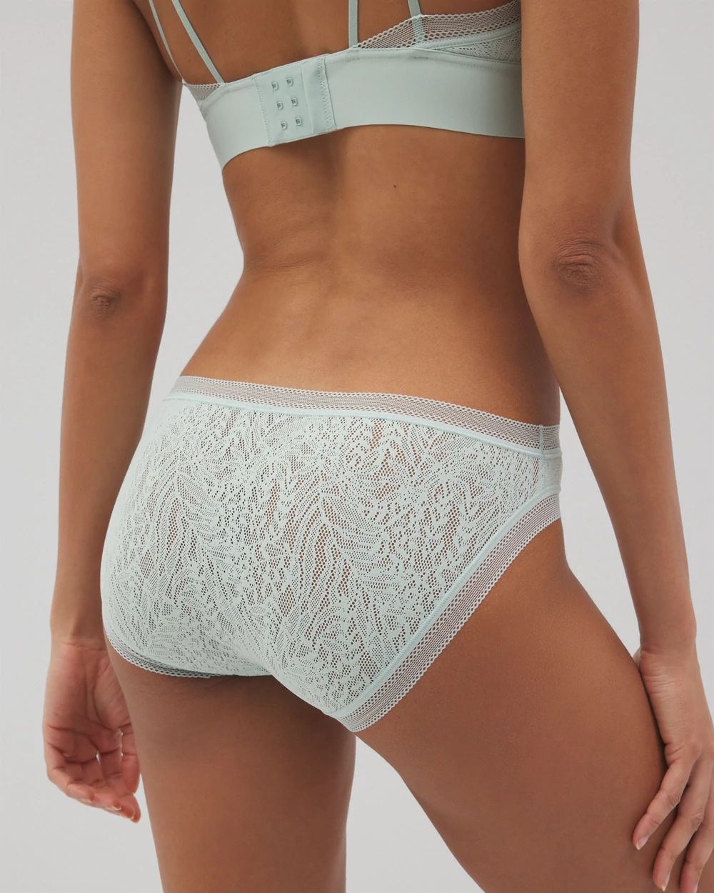 Soma Hipster Panty with Stretch Lace