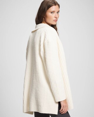 Textured Cardigan Sweater click to view larger image.