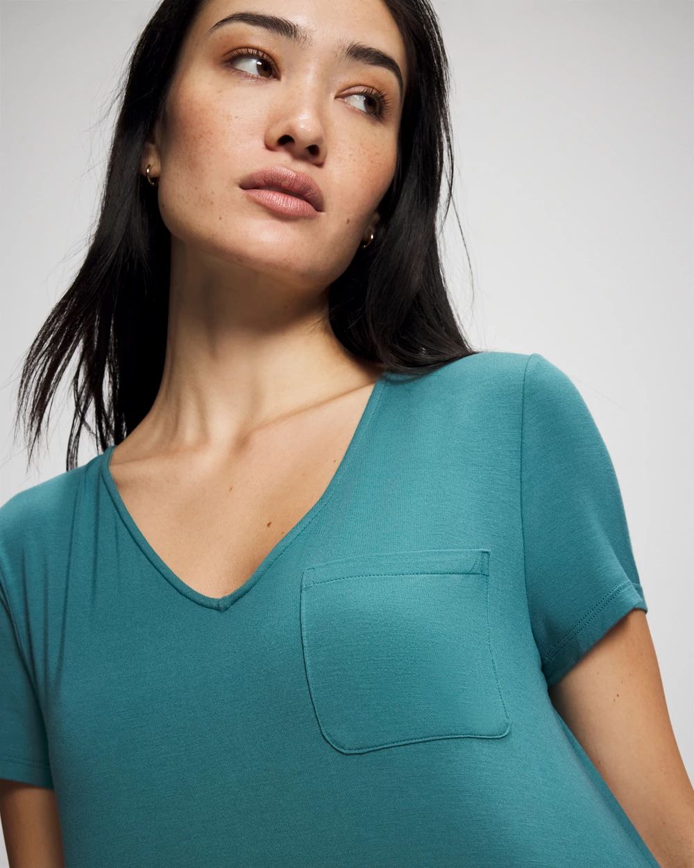 Cool Nights Short-Sleeve Sleepshirt