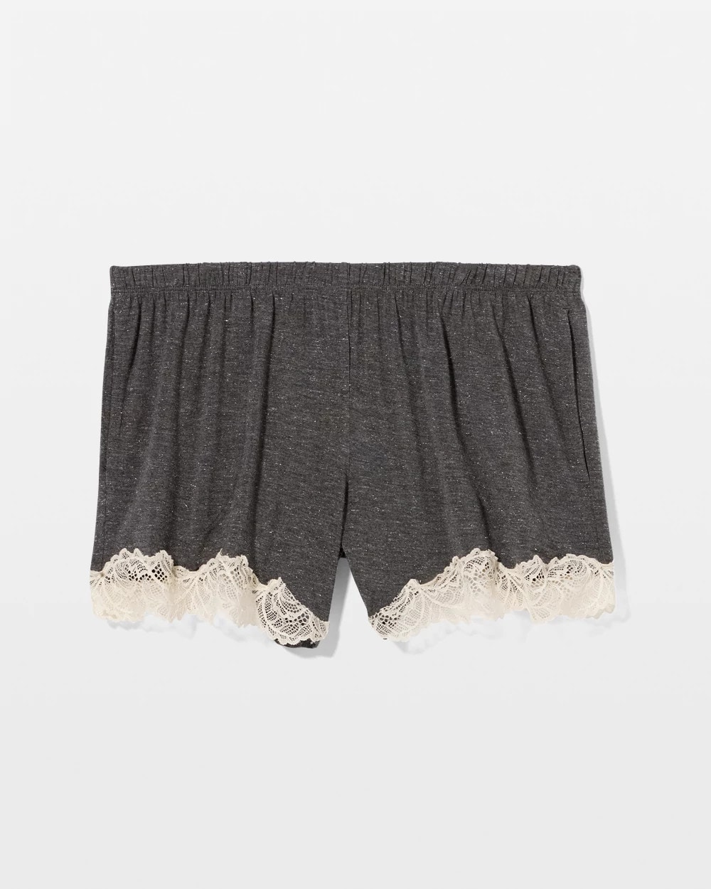 Lace Trim Pajama Short