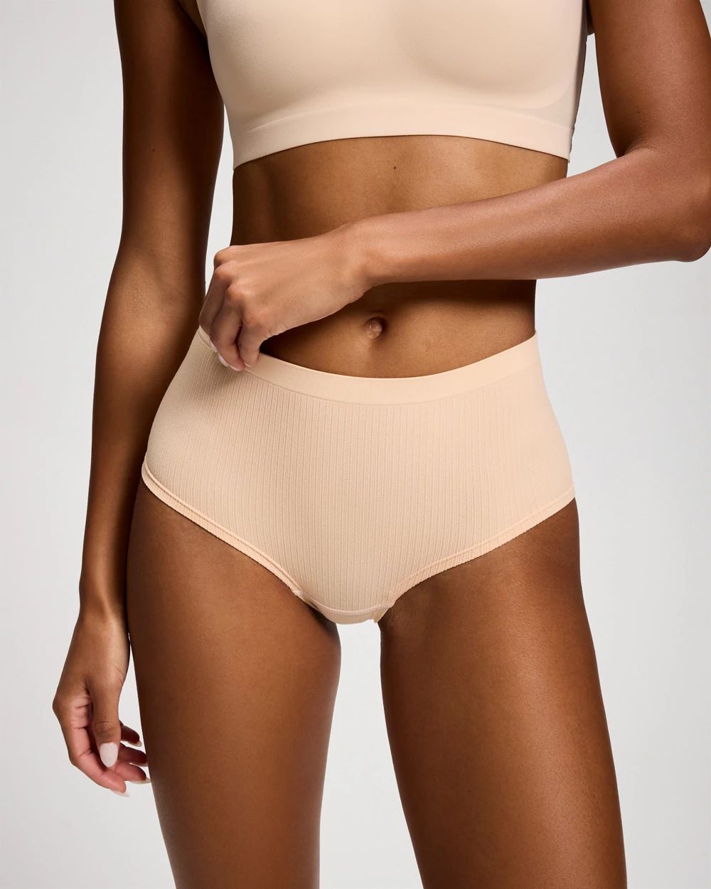 Seamless Rib Boyshort Panty