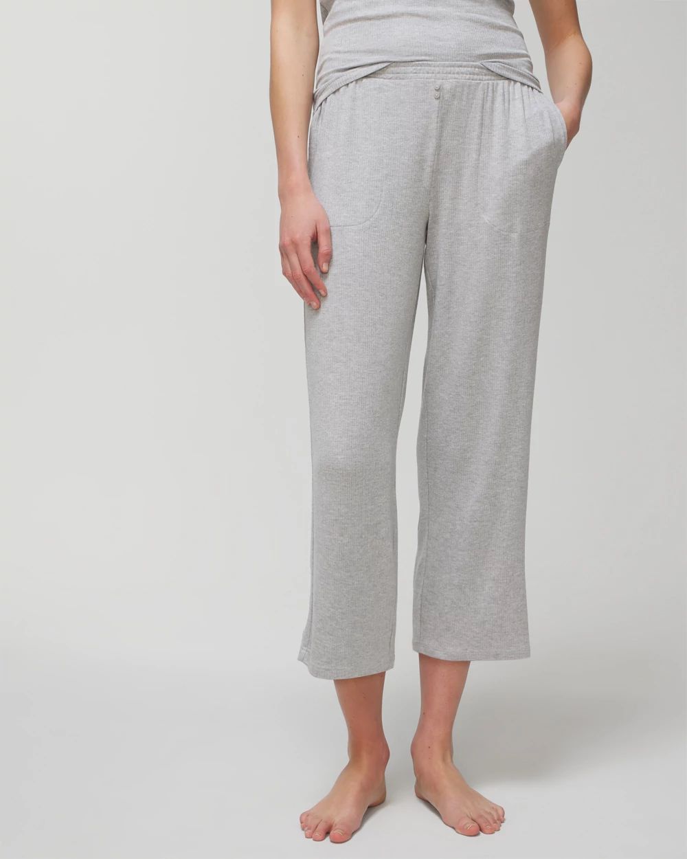 Cropped Pajama Pants