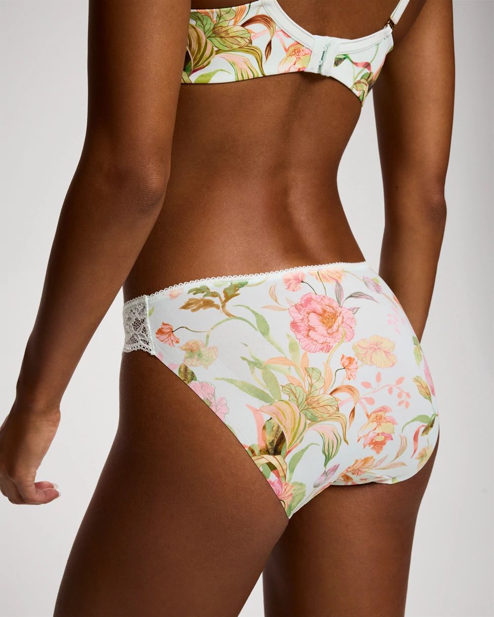 Bikini Panty with Lace click to view larger image.