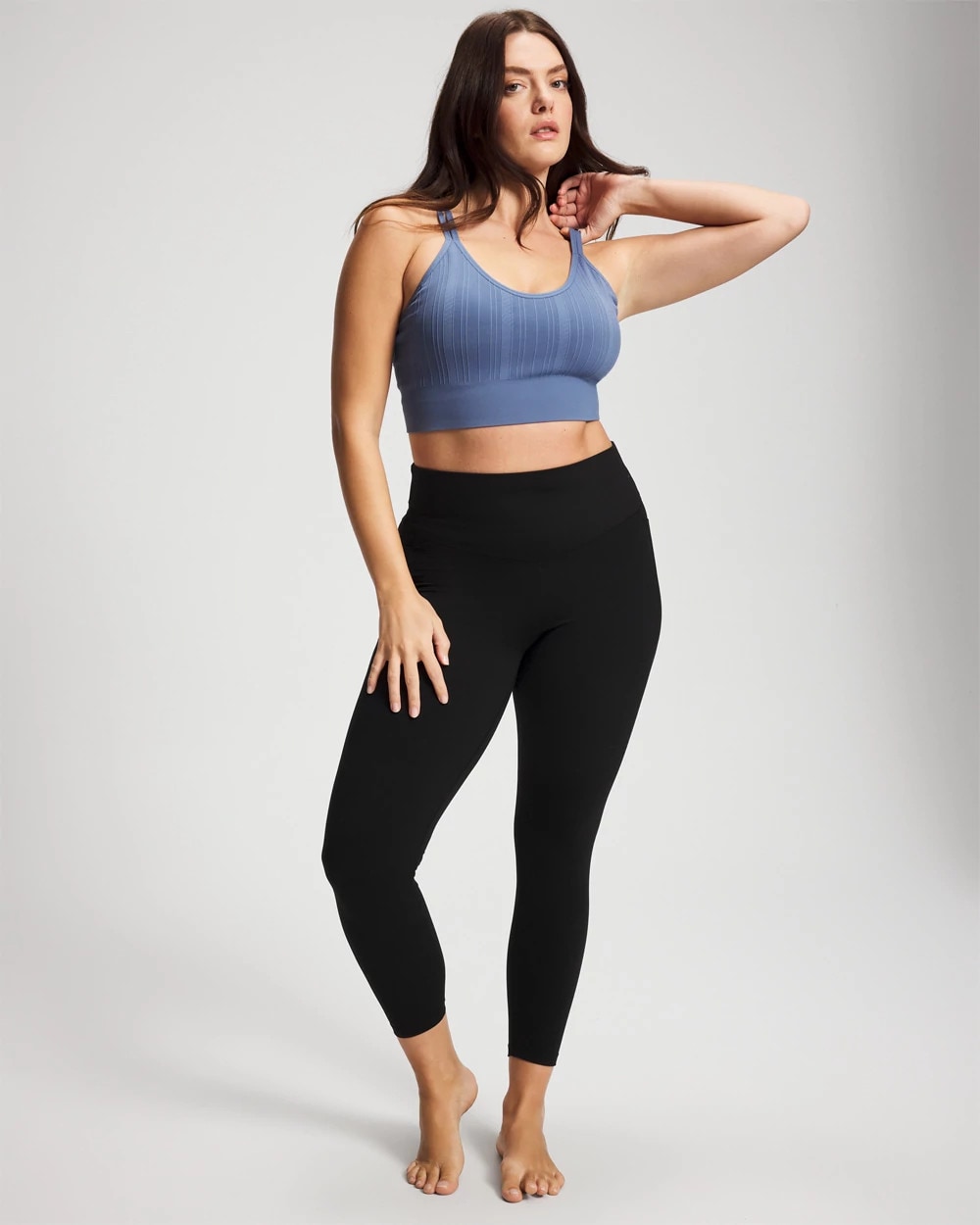 Seamless Bra With Strappy Back