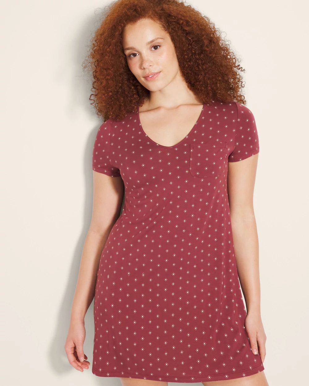 Cool Nights Short-Sleeve Sleepshirt