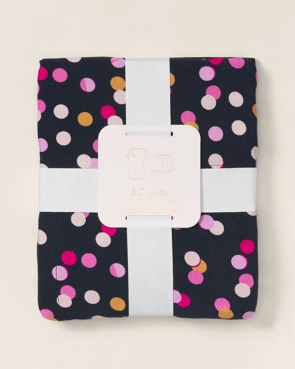 Packaged Short-Sleeve Short Pajama Set